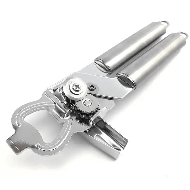 3 In 1 Manual Can Opener, Stainless Steel Heavy Duty Can Opener, Multifunctional Jar Opener, Portable Kitchen Tool, Professional Effortless Openers with Turn Knob Bar 3 In 1 Manual Can Opener, Stainless Steel Heavy Duty Can Opener, Multifunctional Jar Opener, Portable Kitchen Tool, Professional Effortless Openers with Turn Knob Bar